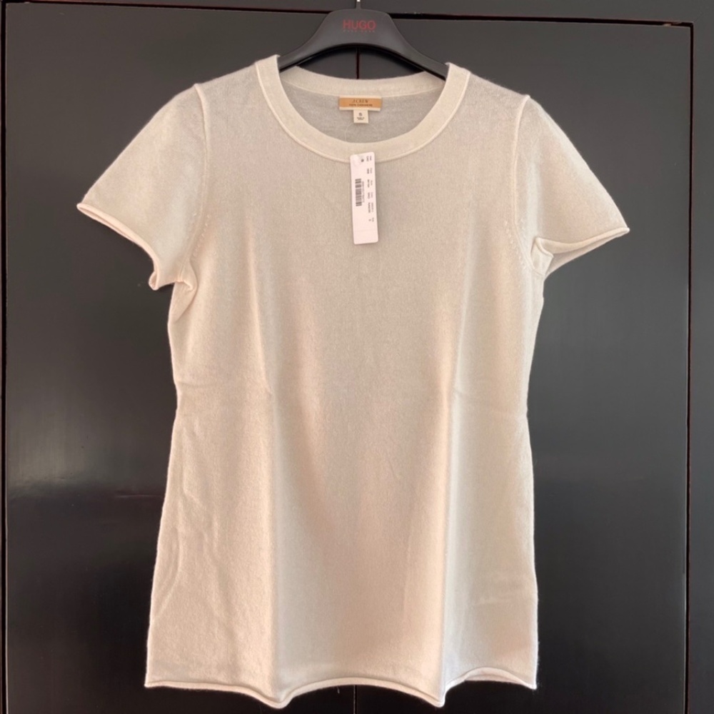 J.Crew Short-sleeve cashmere T-shirt